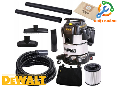 Máy Hút Bụi Công Nghiệp 3 Chức Năng 30 Lít Dewalt - DXV30S (Thương Hiệu Mỹ)