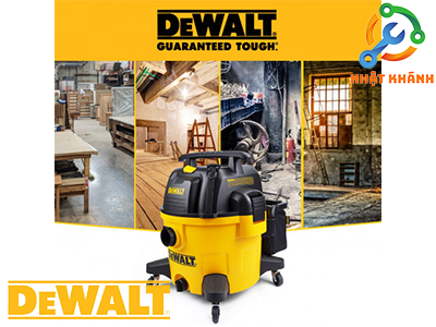 Máy Hút Bụi Công Nghiệp 3 Chức Năng 34 Lít Dewalt - DXV34P (Thương Hiệu Mỹ)