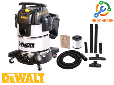 Máy Hút Bụi Công Nghiệp 3 Chức Năng 38 Lít Dewalt - DXV38S (Thương Hiệu Mỹ)