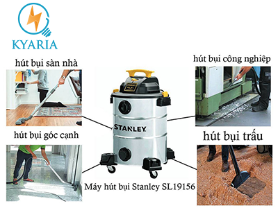 Máy hút bụi 3 chức năng ướt-khô-thổi Hiệu Stanley USA - SL19156
